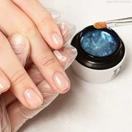 8. Пошаговое укрепление ногтей